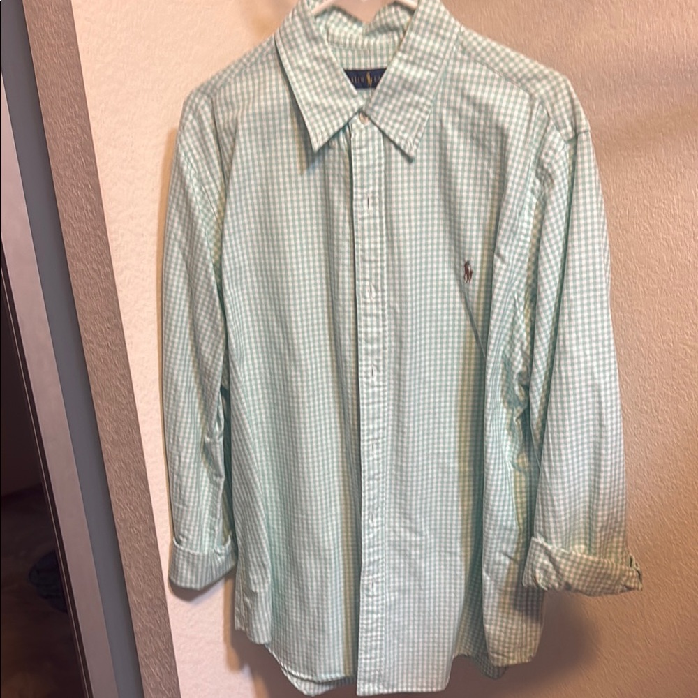 Polo by Ralph Lauren Green Casual Button Down Shirt